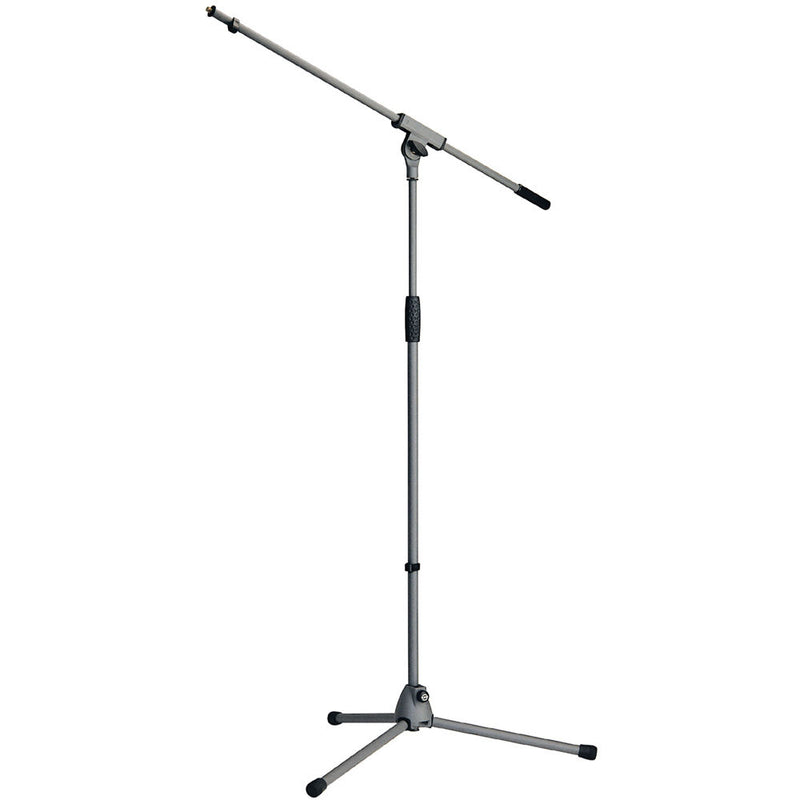 K&M KM21060 Microphone Boom Stand (Soft-Touch Gray)