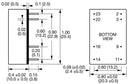 XP POWER JCA0312S05 Isolated Through Hole DC/DC Converter, 2:1 Input, ITE, 2:1, 3 W, 1 Output, 5 V, 600 mA