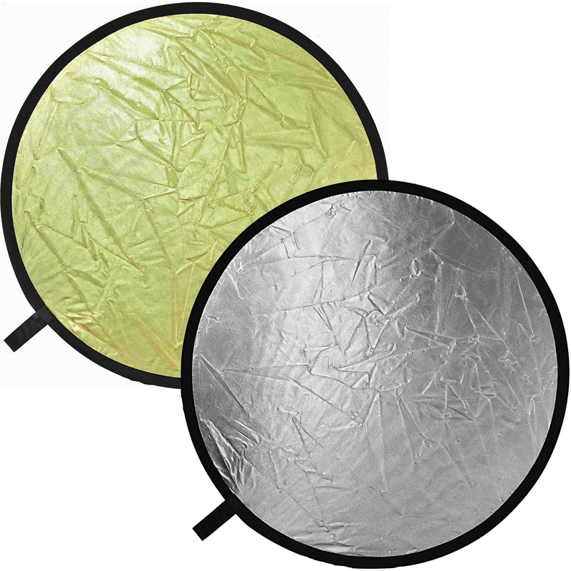 SP Studio Systems Collapsible Reflector - 32" Circular - Gold/Silver