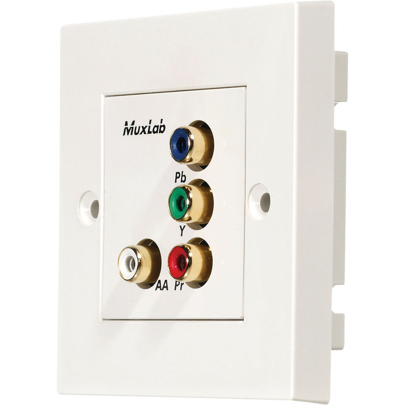 MuxLab Component Video/Analog Audio Wall Balun (UK)