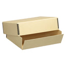 Lineco Drop-Front Archival Box (20.5 x 24.5 x 3", Tan)