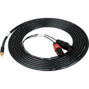 Sescom SES-IPOD-XLRM15 3.5mm Stereo to Dual XLR Male Mono Audio Cable (15')