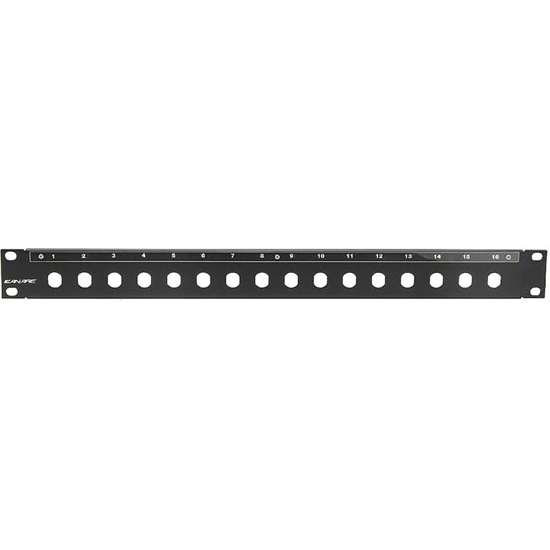 Canare 161U-DD A/V Bulkhead Panel (Unloaded Patch / DD-mount)