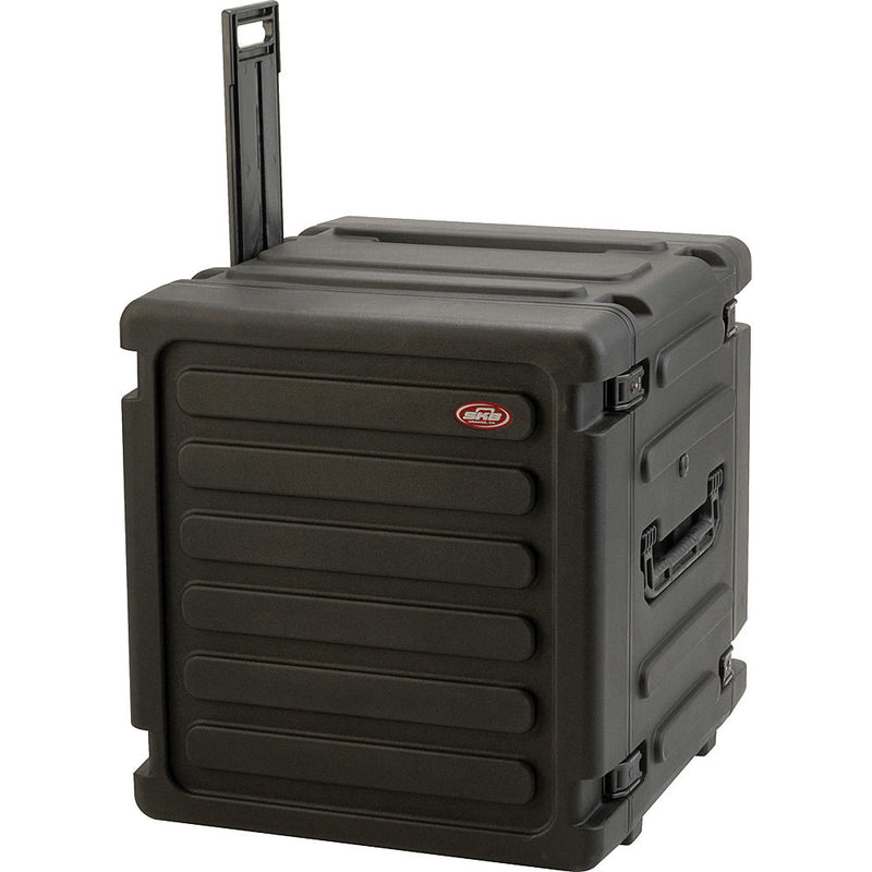 SKB Roto Shockmount Rolling Rack Case 20" Deep (12 RU)