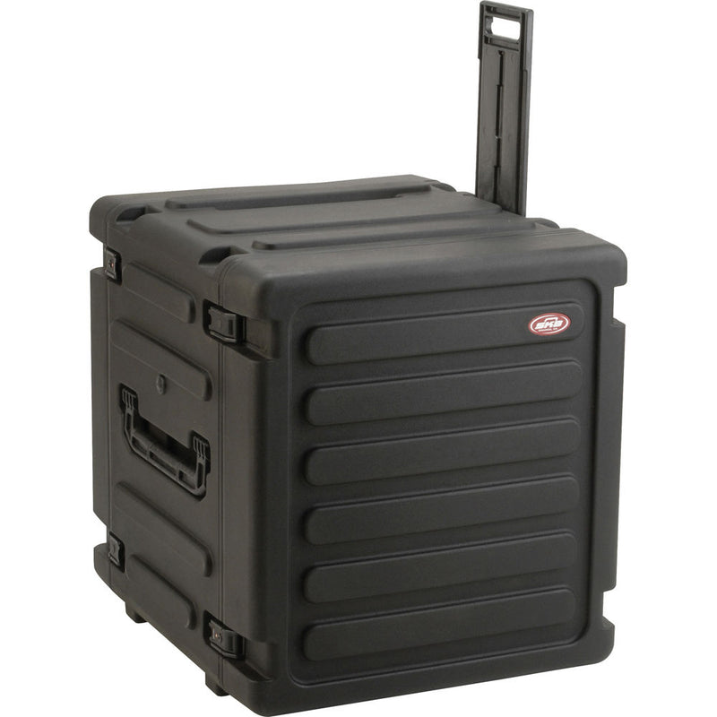 SKB Roto Shockmount Rolling Rack Case 20" Deep (12 RU)