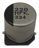 PANASONIC EEEFK1A681P SMD Aluminium Electrolytic Capacitor, Radial Can - SMD, 680 &micro;F, 10 V, 2000 hours @ 105&deg;C, Polar