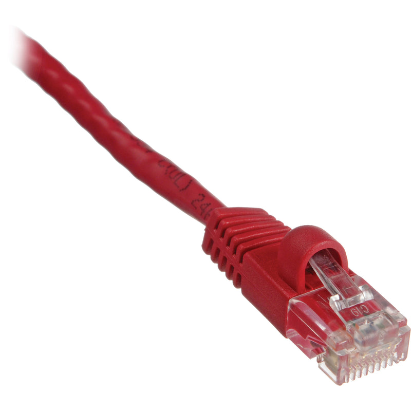 Comprehensive Cat5e 350 MHz Snagless Patch Cable (100', Red)