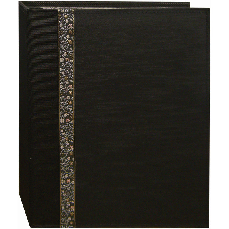 Pioneer Photo Albums TFP246-BK Tone-on Tone Fabric Photo Album (Black)