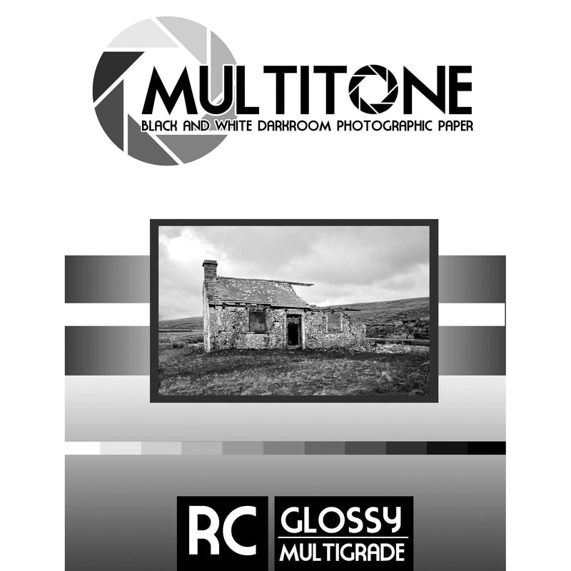 MultiTone Black & White RC Paper (Glossy, 5 x 7", 250 Sheets)