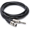 Hosa Technology HXS-100 Balanced 3-Pin XLR Female to 1/4" TRS Male Audio Cable (100')