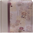 Pioneer Photo Albums DA-200D Bella Fabric Ribbon Designer Page Memo Photo Album (Sage Green)