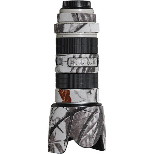 LensCoat Lens Cover for the Canon 70-200mm f/2.8 IS Lens (Realtree AP Snow)