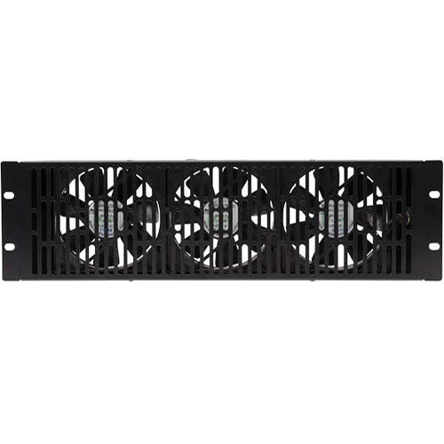 SANUS High Volume Cooling Fan Panel (Black, 3 RU)