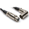 Hosa Technology XLR3F to Right-Angle XLR3M Balanced Interconnect Cable - 25'