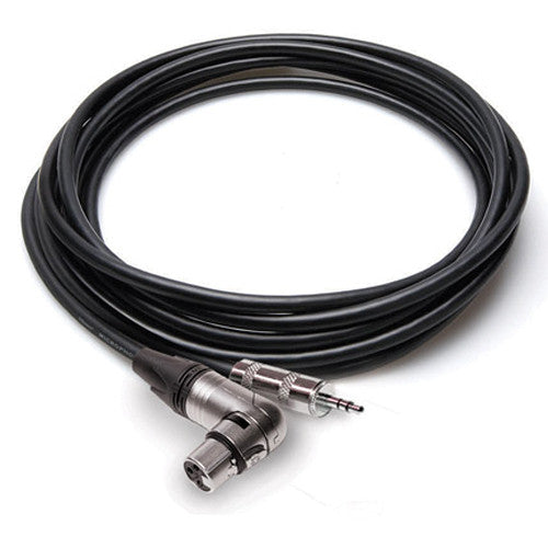 Hosa Technology Camcorder Microphone Cable (Right Angled XLR Female)