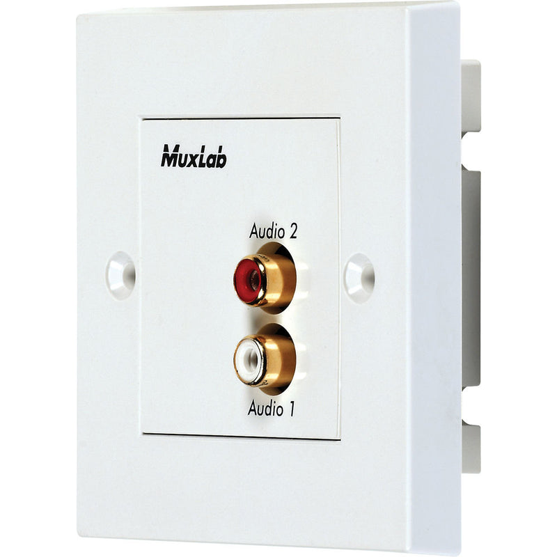 MuxLab 500028-WP-UK Stereo Hi-Fi Wall Balun