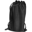 Dot Line Micro-Fiber Pouch (7 x 13", Black)