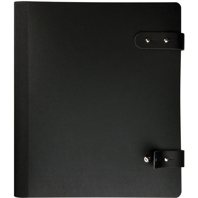 Prat 163I-8.5X11 Pampa Spiral Book (8.5 x 11", Black)