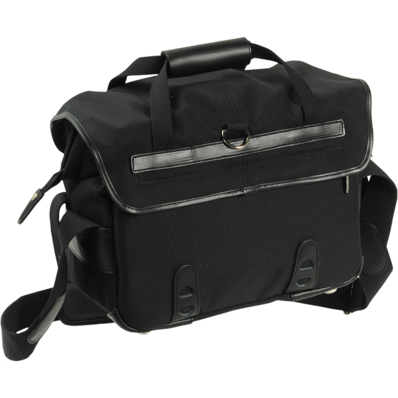 Billingham 307 Shoulder Bag (Black FibreNyte & Leather)