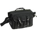 Billingham 307 Shoulder Bag (Black FibreNyte & Leather)