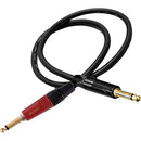 Canare GS6TSSTS10 GS-6 Unbalanced Guitar/Instrument Cable (Black, 10')