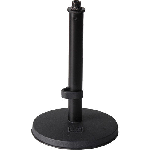 Gator Frameworks 9" Fixed-Height Desktop Microphone Stand with Round Base