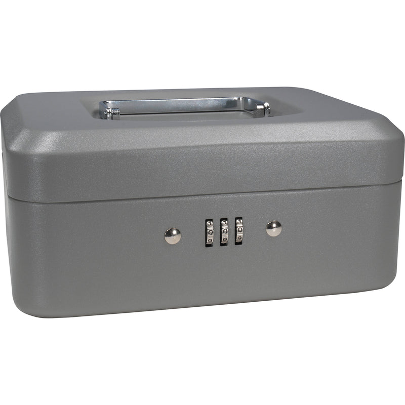 Barska 8" Cash Box with Combination Lock (Gray)