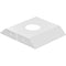 Peerless-AV Accessory Cover for MOD-CPF Modular Series Square Ceiling Plate (White)