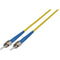 Camplex Simplex ST to ST Singlemode Fiber Optic Patch Cable (3.3', Yellow)