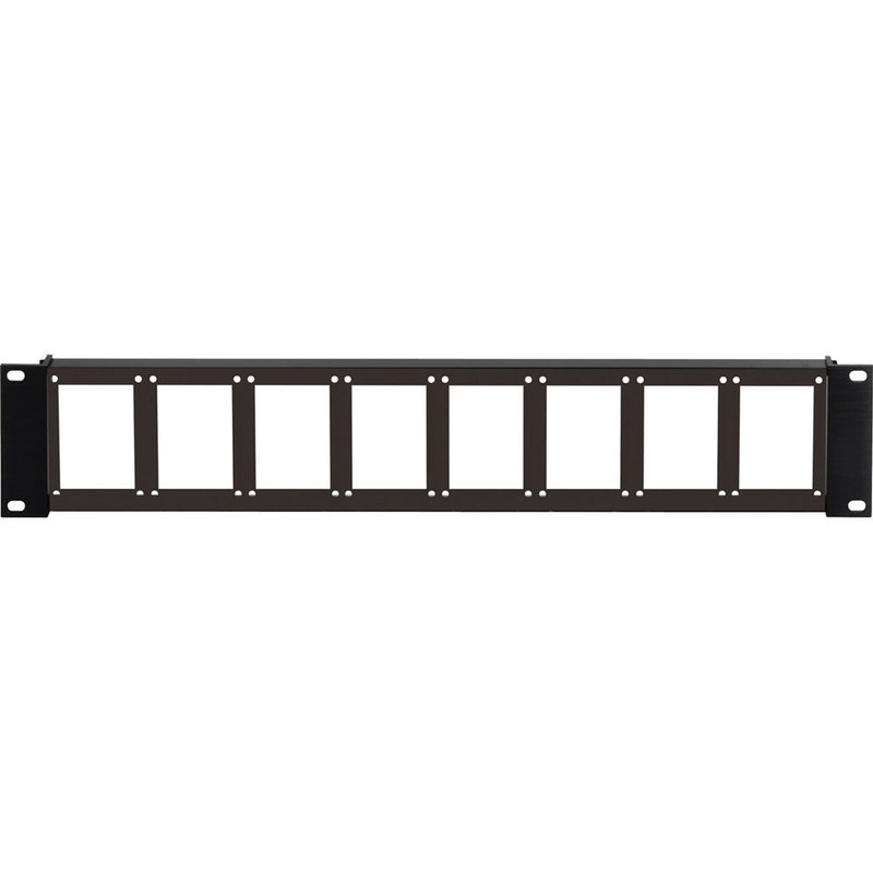 Camplex 90 2RU 8-Position Empty Rack Frame (Flat Front)