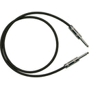 RapcoHorizon G1 Instrument Cable 1/4 to 1/4" TS (3', Black)