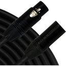 RapcoHorizon HOGMPRO-3 - Studio Series Gold PRO XLR Female to XLR Male Microphone Cable (3', Black)