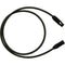 RapcoHorizon HOGMPRO-3 - Studio Series Gold PRO XLR Female to XLR Male Microphone Cable (3', Black)