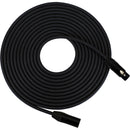 RapcoHorizon HOGMPRO-30 - Studio Series Gold PRO XLR Female to XLR Male Microphone Cable (30', Black)