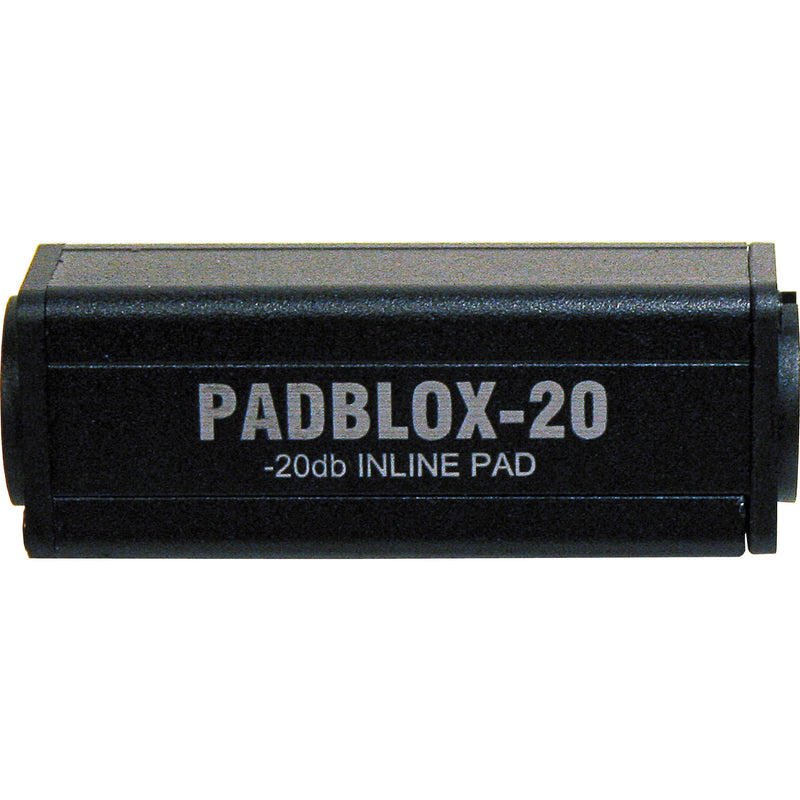 RapcoHorizon PADBLOX Inline Pad with -20 dB Attenuation