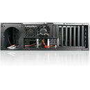 iStarUSA D Storm Series D-300-SILVER 3U Compact Stylish Rackmountable Chassis (Black)