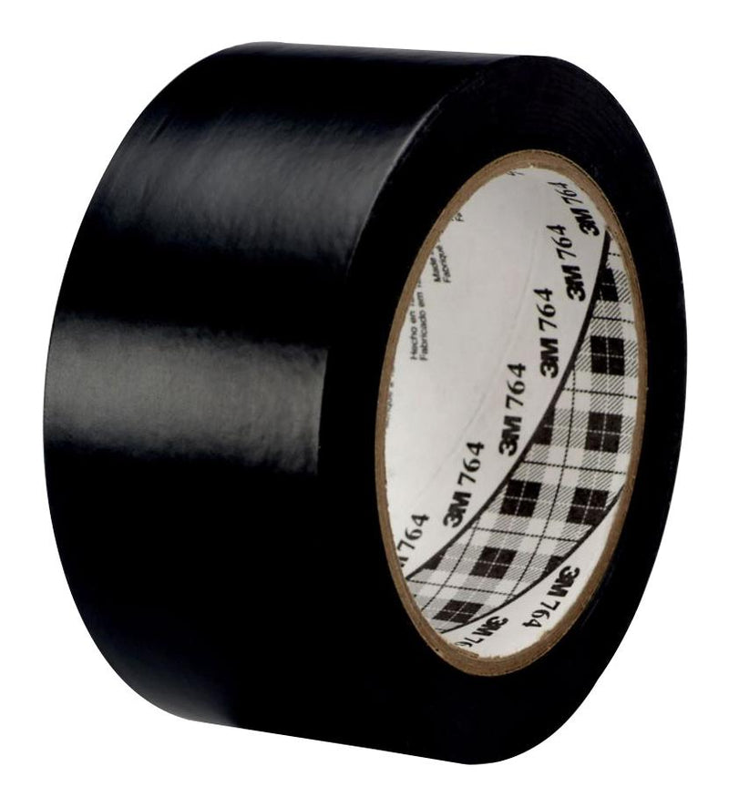 3M 764 BLACK 33M X 50MM 764 Black 50MM Tape General Purpose Vinyl 33 m x 50 mm