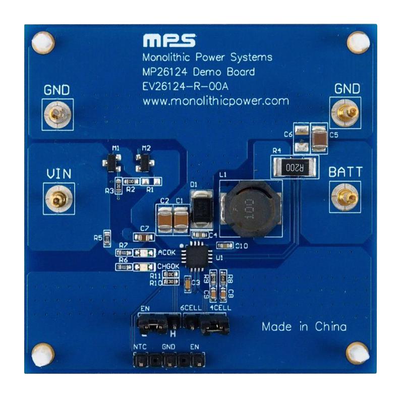 Monolithic Power Systems (MPS) EV26124-R-00A EV26124-R-00A Evaluation Board MP26124GR Li-Ion Battery Charger Management - New