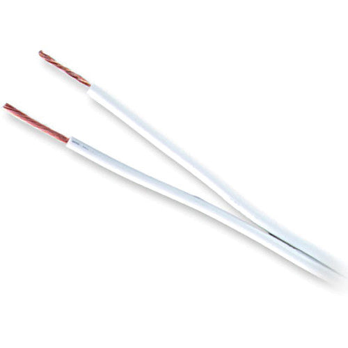 Honeywell Genesis Series 18 AWG Unshielded Zipcord Cable with 2 Unpaired Conductors (White, 500' Pull Box)