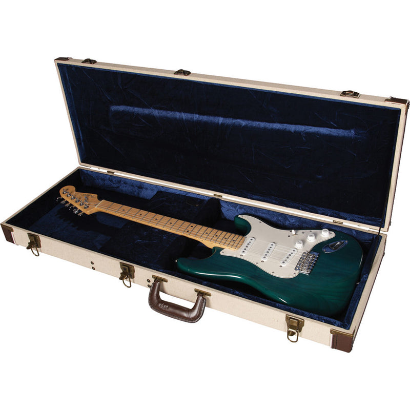 Gator Journeyman Standard Electric Guitar Deluxe Wood Case (Beige)