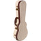 Gator Deluxe Wood Case for Concert Style Ukulele (Beige)