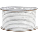 Cmple 14 AWG CL2 Rated 4-Conductor Speaker Cable for In-Wall Installation (White, 250')