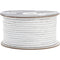 Cmple 14 AWG CL2 Rated 4-Conductor Speaker Cable for In-Wall Installation (White, 250')