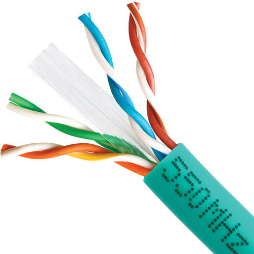 Cmple Cat6 Bulk Ethernet/LAN Cable (1000', Green)