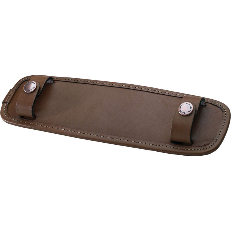 Billingham SP40 Shoulder Strap Pad (Chocolate Leather / Antique Studs)