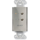 RDL DS-RC2ST 2-Channel Remote Control for STICK-ON (Stainless Steel)