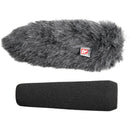 Rycote Shotgun Mic Foam and Windjammer Combo (5.9" Long, 0.7 to 0.8" Diameter Hole)