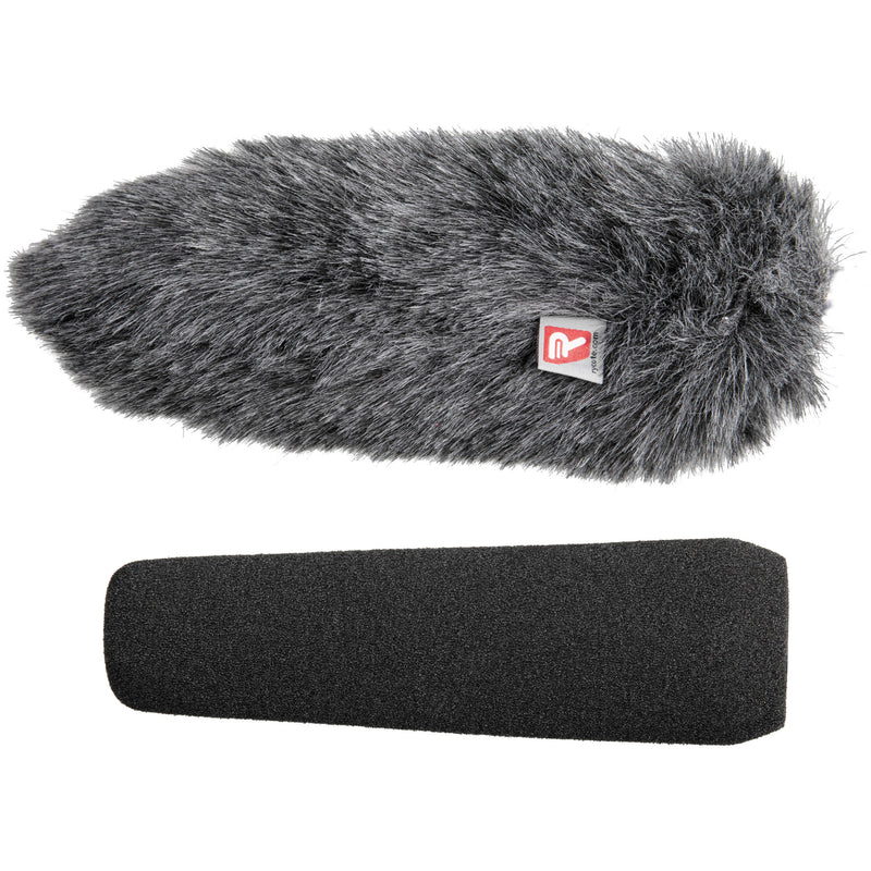 Rycote Shotgun Mic Foam and Windjammer Combo (5.9" Long, 0.7 to 0.8" Diameter Hole)