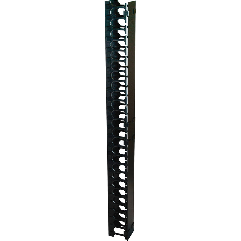 Video Mount Products Vertical Cable Management (42 Rack Spaces, Black)