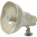 Atlas Sound AP-30TC 30W Horn Loudspeaker with 25V/70.7V/100V Transformer (Beige)